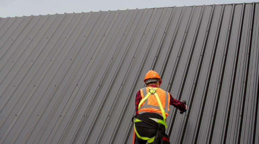 Professional metal roof installation services in Hobart, OK